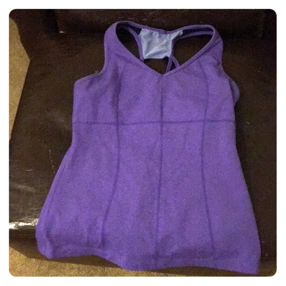 Athleta Medium Purple Workout Tank